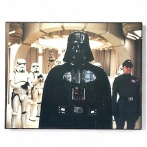 Star Wars Darth Vader Print on Wood Plaque 11 x 14 inches